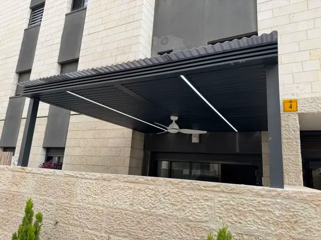 פרגולה על עמודים
