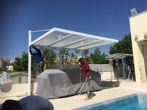 פרגולה יפה וחכמה