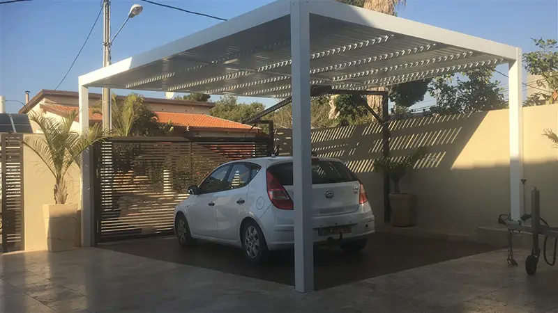 כך תהפכו את החניה שלכם לחלום עם פרגולת אלומיניום